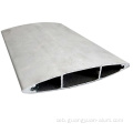 Oval louver aluminum profile